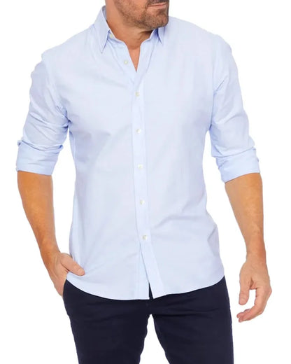 VINCE • CHEMISE OXFORD AVEC FERMETURE ÉCLAIR