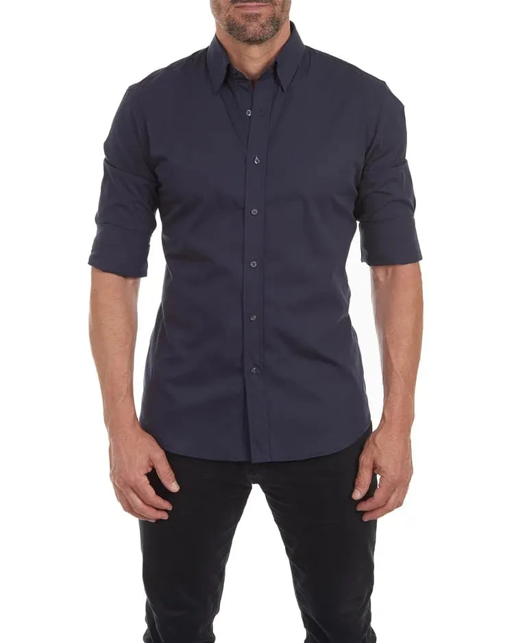 VINCE • CHEMISE OXFORD AVEC FERMETURE ÉCLAIR