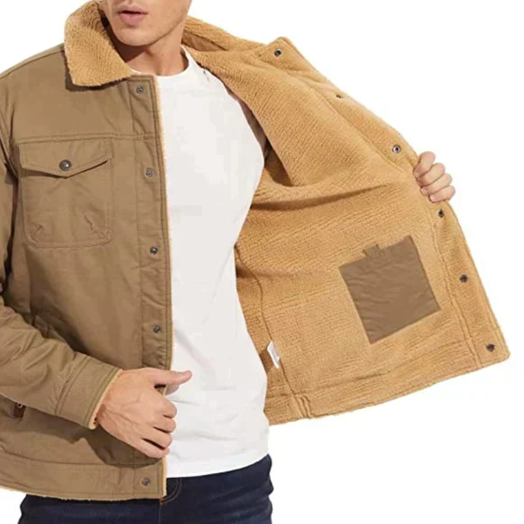 Lars - Blouson Bombardier Avec Doublure En Laine