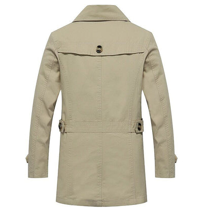 Michael - Manteau long en pur coton