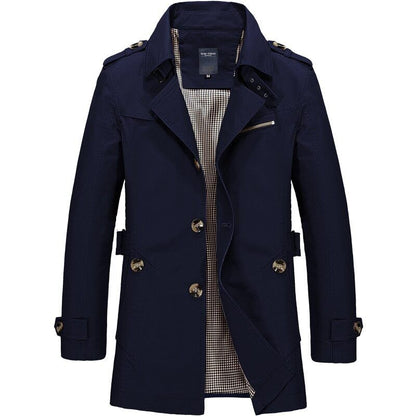 Michael - Manteau long en pur coton